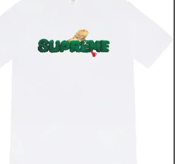 White Lizard M Environmental sleeved L XL Plant S Short Tee T-shirt Green Logo 20SS Black 0521